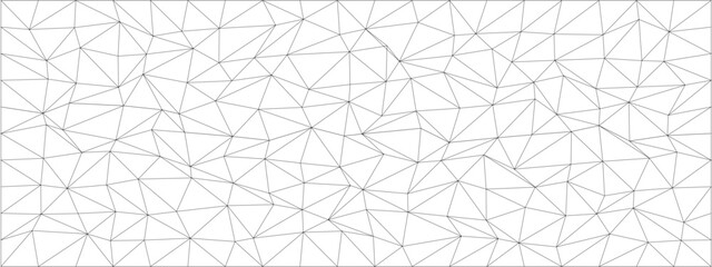 Poster - Abstract geometric pattern with irregular triangular shapes for creative design.