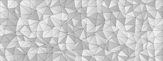 Poster - Geometric abstract pattern with triangular designs for modern backgrounds and graphic projects.