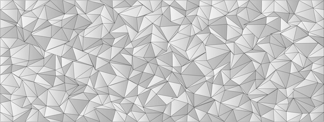 Poster - Abstract geometric pattern with triangular shapes for modern design backgrounds.