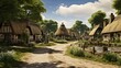 © Yasir - A photo of a quaint countryside village