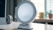 © Yasir - A photo of a vanity mirror with built-in Bluetooth speaker