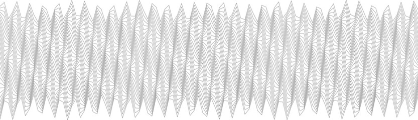 Poster - Abstract wave pattern with geometric symmetry for modern design concepts.
