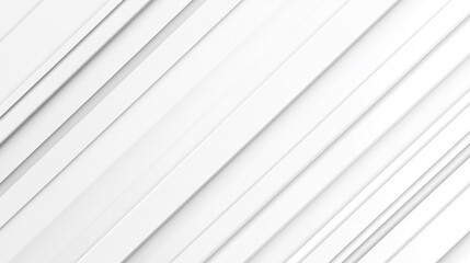 Poster - A minimalist white background with diagonal lines creating a modern geometric abstract design element look