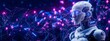 © Burak - 3D humanoid AI robot metaverse cyberspace digital world background revolution artificial intelligence automated digital technology industry 4.0, humanoid concept Neural Connections Cybernetic Networks