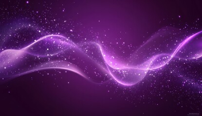 Purple energy wave abstract background