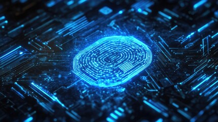 Poster - Real-time biometric security authentication system ensuring safe banking transactions.