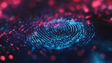 Poster - Real-time biometric security authentication system ensuring safe banking transactions.
