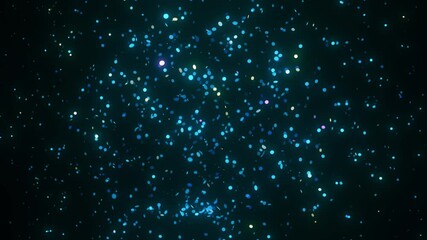 Wall Mural - glowing particles dynamically align to form a futuristic map of finland. the animation features rota