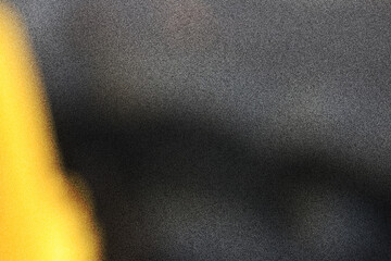 Fototapete - Yellow-orange gray bright noisy gradient background with a grainy texture for poster banner header design