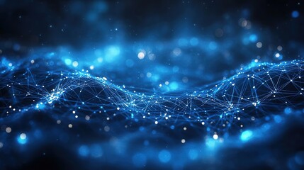 Aufkleber - Binary data processing for cyber security and computing technology. 8k Resolution