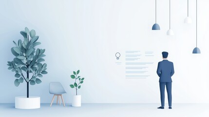 Poster - Engagement Employee engagement survey results displayed on a digital dashboard.