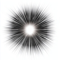 Wall Mural - abstract background with rays