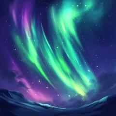 Wall Mural - abstract blue background