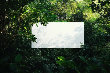 Fototapete - Flawless Picture of Nature Banner Template Design