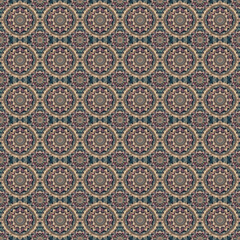 Naklejka na meble Mandala pattern for Textile Design
