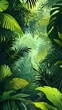 © Kitta Studio - Lush Greenery in a Vibrant Tropical Forest Setting