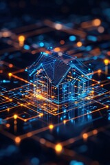 Poster - A concept illustration of smart home financing solutions