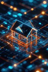 Poster - A concept illustration of smart home financing solutions
