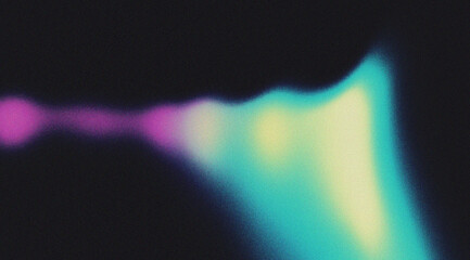 Wall Mural - Abstract background with blurred wavy lines in blue color