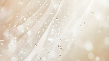 Poster - Soft abstract background, gentle light and warm tones blending seamlessly, ideal for presentations or calming designs.