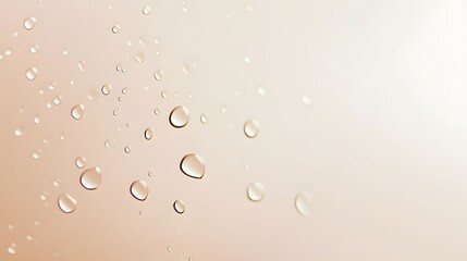 Poster - Elegant watercolor design, soft beige background with subtle circles, perfect for a modern art project or creative presentation.