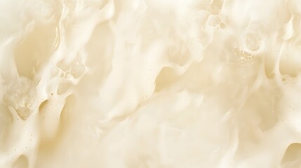 Poster - Elegant marble texture, soft cream hues with subtle veining, perfect for backgrounds in design projects or luxury themes.