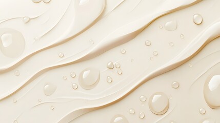 Poster - Elegant textured surface, soft undulating lines and subtle curves in warm tones, ideal for background or design elements.