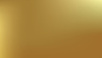Vector of gold gradient. Gold gradient background texture metallic vector illustration for luxury frame, ribbon, banner, web, coin and label. Elegant light and shine vector template