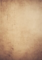 Poster - A warm-toned textured surface resembling aged paper features subtle imperfections and scratches, conveying a rustic, vintage aesthetic ideal for backgrounds or design projects