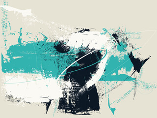 Poster - abstract art vector illustratotion, oil paint abstract art, Abstract art print.  Freehand oil painting. Oil on canvas. Brushstrokes of paint. modern Art. Prints, wallpapers, posters, murals prints