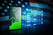 © Creativa Images - Rising Stock Market and Digital Trading in the U.S. Economy