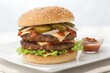 © IsratJahan - Double Patty Cheeseburger with Pickles and Onions