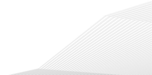 Poster - Minimalist Abstract Line Art - Geometric Architecture and Futuristic Design - Vector Illustration