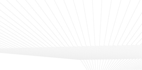 Poster - Minimalist Abstract Line Art - Geometric Architecture and Futuristic Design - Vector Illustration