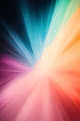 Poster - An abstract digital background with energetic vertical streaks of bright, colorful light,