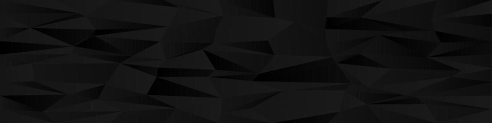 Poster - Abstract geometric pattern with dark triangles perfect for background and layout design.