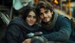 © Tahu - A smiling couple posing together in a tender loving embrace