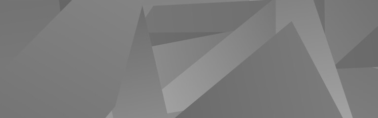 Poster - Abstract geometric gray pattern with overlapping shapes and textures.