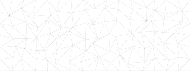 Poster - Abstract geometric pattern with chaotic lines and triangles for modern design background.