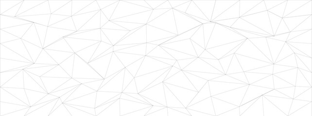 Poster - Abstract geometric pattern with intricate lines and polygonal design for creative projects and backgrounds.