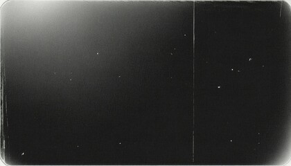 Aufkleber - grainy black film texture with dust and scratches, vintage distressed overlay, old analog aesthetic, retro visual effect

