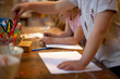 © Austockphoto - Early education, children drawing