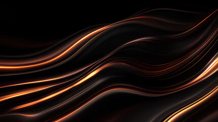 Poster - abstract digital art dark background it has futuristic speed action lines animation