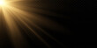 © TOMA - Rays of warm light. Sunlight. Lighting. yellow light
