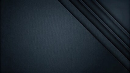 Poster - abstract dark paper background with shadow and lines. The composition creates a sense of depth and dimension, with the lines adding a touch of sophistication and structure.