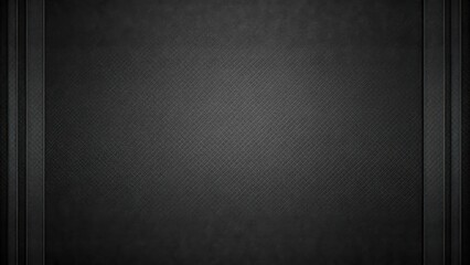 Poster - Black, textured abstract background, with dark gray vertical bars on both sides