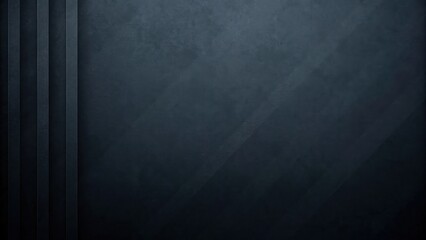 Poster - Elegant dark abstract background with vertical lines. The image captures a subtle interplay of light and shadow, creating a modern and sophisticated aesthetic