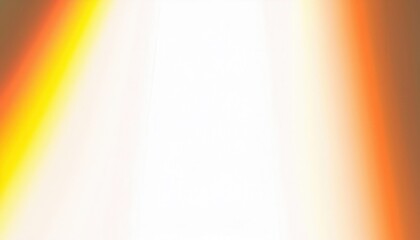 Leinwandbilder - soft abstract light leak in warm tones with orange, yellow, and white gradient, ideal for dreamy backgrounds and overlays

