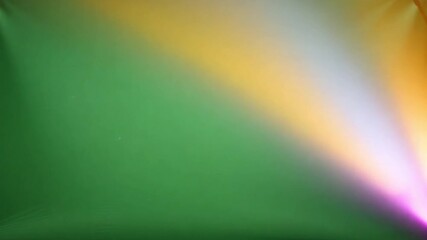 Poster - Light leak effect background on green screen