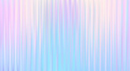 Poster - Vector Blurred holographic gradient background. Ribbed glass texture.